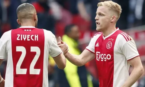 10 thương vụ giúp Ajax kiếm bộn tiền: Van de Beek chỉ xếp thứ 5, Ziyech ở đâu?