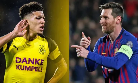 10 tiền đạo cánh phải đắt giá nhất hiện nay: Sancho, Messi xếp sau 1 cái tên