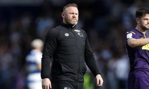 CHÍNH THỨC! Rooney bất lực, Derby County xuống hạng