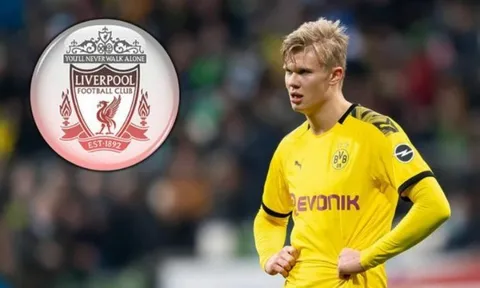XONG! Rõ khả năng Haaland gia nhập Liverpool