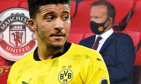 Ed Woodward ra tay, Man Utd chốt mức giá khủng ký Jadon Sancho