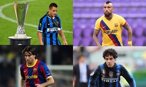 14 cầu thủ từng khoác áo Barca và Inter (Phần 2): Vidal, Sanchez và ai nữa?