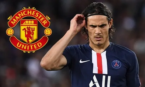 Có Cavani, Man Utd sẽ 'thiên biến vạn hóa' hàng công