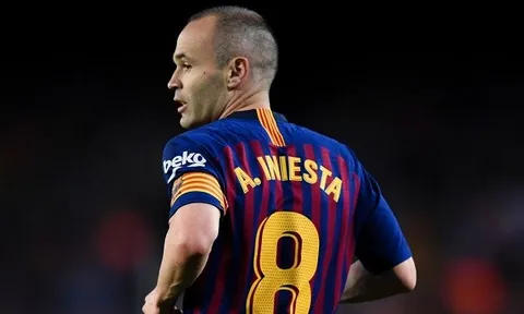 4 cái tên có thể sẽ kế thừa chiếc áo số 8 của Iniesta tại Barca mùa tới