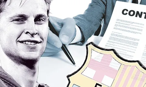 Chi tiết hợp đồng Frenkie de Jong