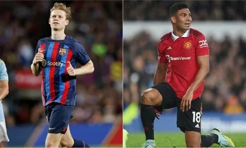 M.U âm mưu tái diễn thương vụ tương tự Casemiro - De Jong