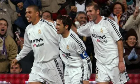 17 năm trước, Real Madrid từng sở hữu đội hình "khủng" ra sao?