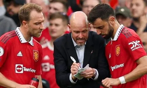 Danny Murphy: Ten Hag phải lựa chọn giữa Bruno và Eriksen