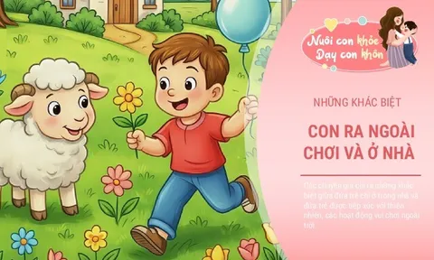 Khác biệt giữa trẻ thường xuyên "đi chơi" và "ở nhà", sau mười năm sau khoảng cách rõ ràng