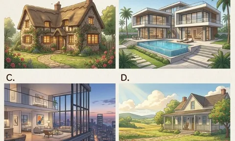 Trắc nghiệm tâm lý: Ngôi nhà yêu thích nói gì về vận đào hoa của bạn?