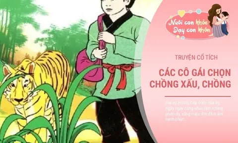 Truyện cổ tích: Chồng xấu, chồng đẹp