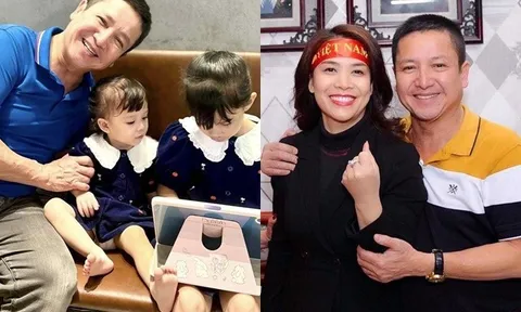 NSƯT Chí Trung dành ngày nghỉ lễ đi chơi cùng 2 cháu nội, bạn gái kém 18 tuổi Ý Lan nhận xét đầy tình cảm