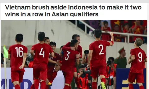 Báo châu Á thán phục 1 điều ở ĐT Việt Nam sau chiến thắng trước Indonesia