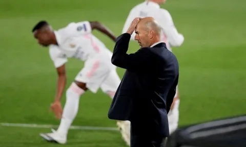 2 nỗi thất vọng lớn kéo Real của Zidane khỏi ngôi vương mùa này