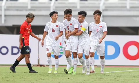 U20 Việt Nam thắng Timor Leste 4-0