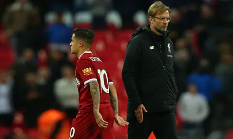 Liverpool mơ ăn 4 trong khi Coutinho sắp bật bãi khỏi Premier League