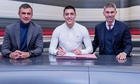 AC Milan chính thức công bố tân binh mùa Đông