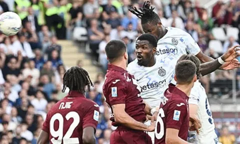 Đánh rơi chiến thắng kịch tính, Inter bị Torino cầm hòa 2-2
