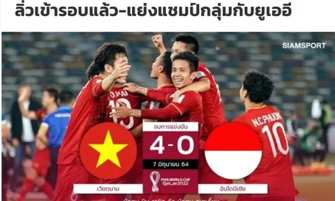 Việt Nam đè bẹp Indonesia, báo Thái Lan gọi tên Kiatisak