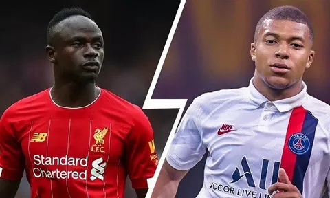 ''Sadio Mane đã có 1 năm tốt hơn Kylian Mbappe''