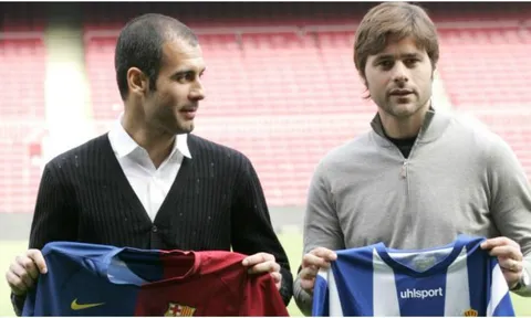 27 năm làm địch thủ, Pochettino lần đầu đứng ngang hàng Pep Guardiola