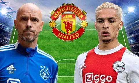 3 cách xếp vị trí cho Antony tại Man Utd
