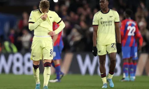 3 cầu thủ Arsenal tệ nhất trước Palace: Nhạc trưởng hóa tội đồ
