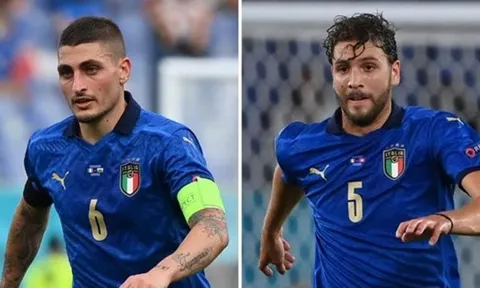 3 điều đáng quan tâm trước trận Ý vs Áo: Verratti hay Locatelli?