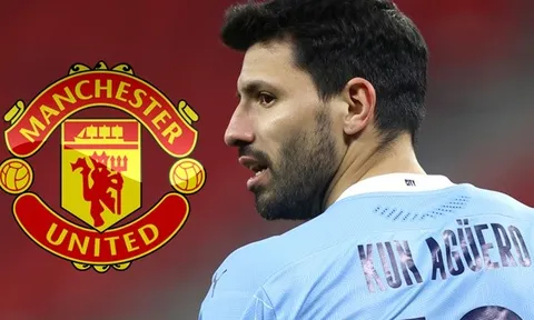 3 lý do khiến viễn cảnh Aguero gia nhập Man Utd chỉ có trong mơ