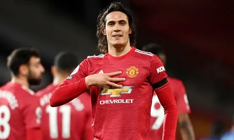 3 màn tỏa sáng của Edinson Cavani cùng Man Utd ở mùa giải 2020/21