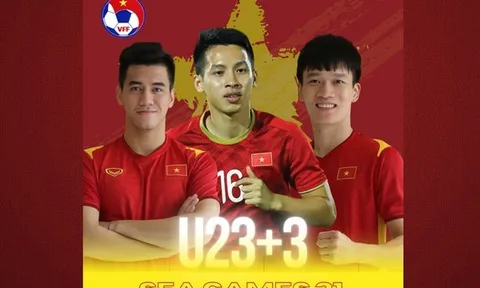 3 trụ cột ĐT Việt Nam dự SEA Games 31 và tính toán của thầy Park