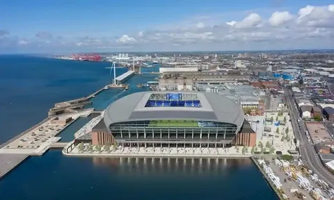 Everton chỉ định nhà thầu cho siêu dự án 505 triệu bảng
