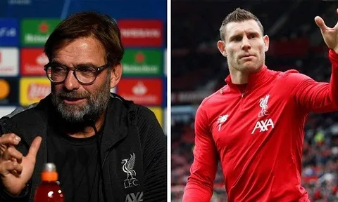 Chọn Milner, Klopp giải thích: ''Không có gì chống lại Joe cả''