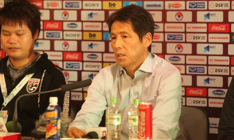 HLV Akira Nishino nói gì về lối chơi của ĐT Thái Lan tại sân Mỹ Đình?