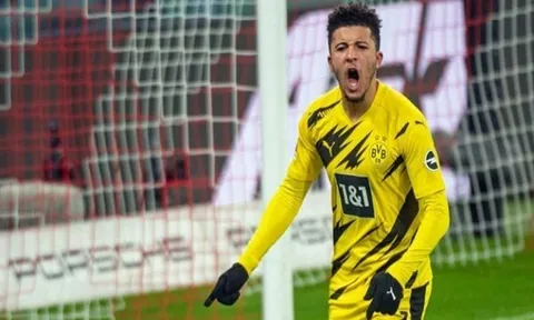 Ông lớn EPL nhập cuộc, tranh Jadon Sancho với Man Utd
