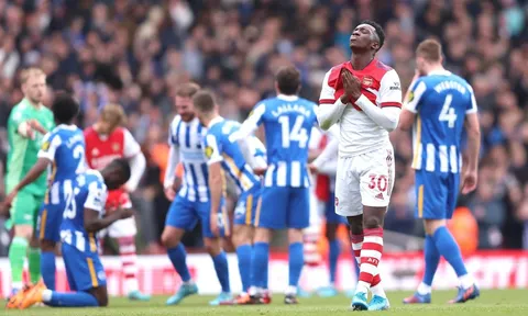 4 cầu thủ Arsenal tệ nhất trước Brighton: 2 người tàng hình