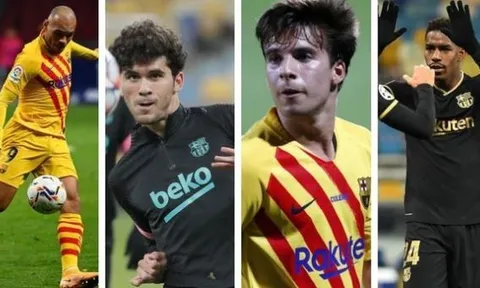 4 cầu thủ Barcelona chiến đấu để ở lại Camp Nou