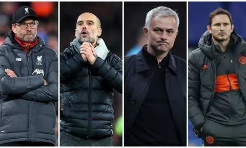 4 CLB Anh ở vòng 16 đội Champions League: Mourinho cười, Pep khóc?