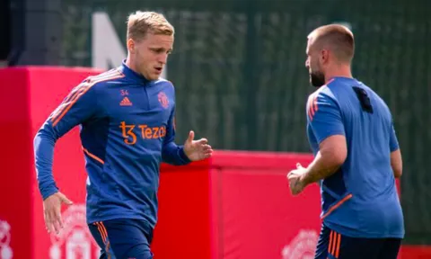 4 điểm nổi bật từ buổi tập gần nhất của M.U: Thái độ De Beek; Hiệu ứng Ten Hag