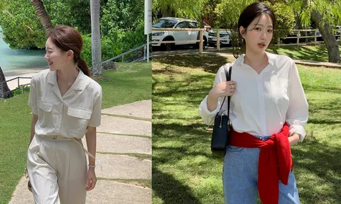 4 kiểu áo sơ mi “giải nhiệt” mùa hè, mặc mát mà vẫn giữ trọn nét thanh lịch