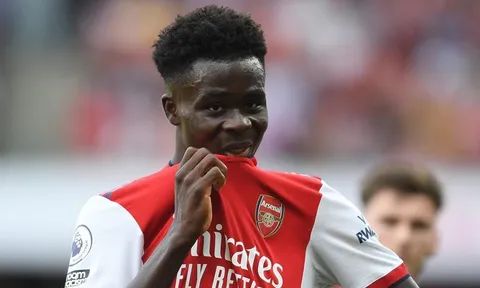4 phương án thay thế cho Arsenal nếu Bukayo Saka rời Emirates