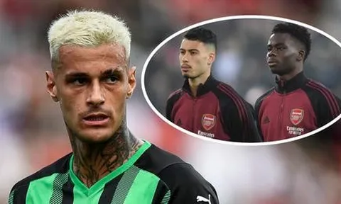 40 triệu giúp Arsenal nâng cấp cặp song sát Bukayo Saka và Martinelli