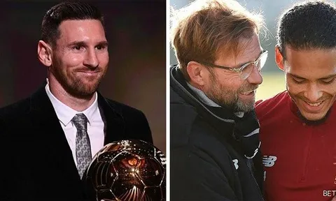 Van Dijk ''tuột'' QBV, Klopp thắc mắc về các nhà báo