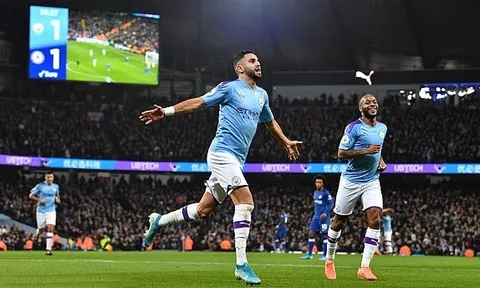 Solo đỉnh cao, Mahrez khiến Chelsea 'ôm hận' tại Etihad