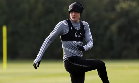 Vardy trở lại, sẵn sàng thách thức vị trí của Man City