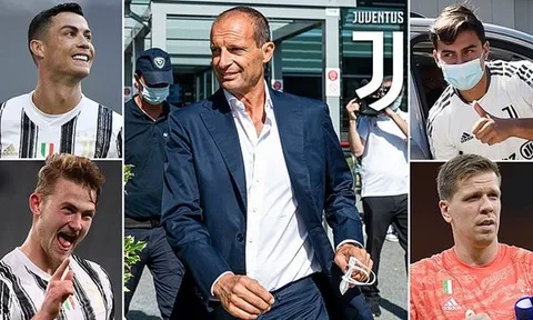 5 bài toán Juventus cần lời giải từ Allegri