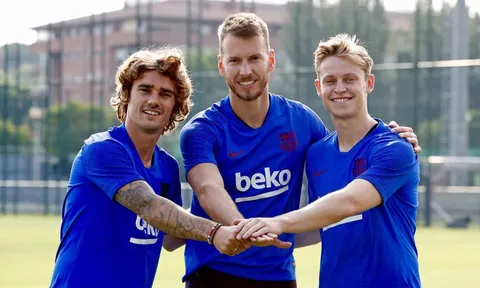 5 cầu thủ cập bến Barca cùng De Jong nay đâu?