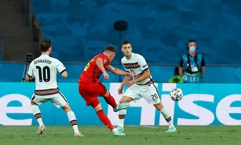 5 điểm nhấn Bỉ 1-0 Bồ Đào Nha: Tuyệt phẩm ảo diệu; Siêu sao bất lực
