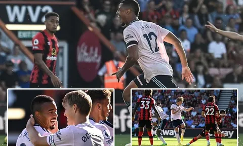 5 điểm nhấn Bournemouth 0-3 Arsenal: Sức nóng của bom tấn; Đại bác từ phòng tuyến