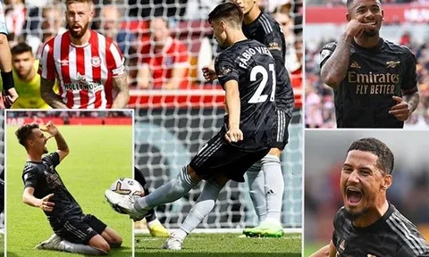 5 điểm nhấn Brentford 0-3 Arsenal: Không chiến áp đảo; Kẻ đóng thế Odegaard